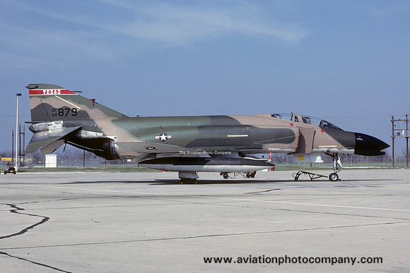 USAF Texas ANG 182 TFS McDonnell F-4C Phantom 64-0879 (1981)