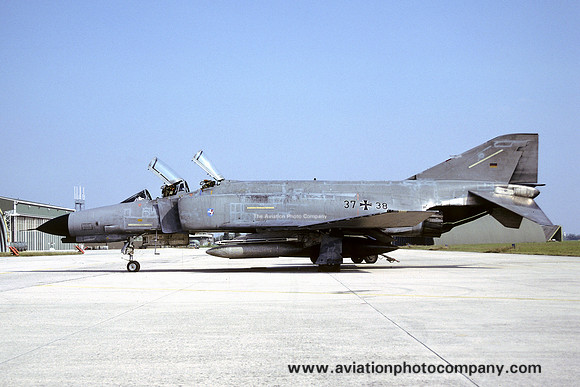 German Air Force JG72 McDonnell F-4F Phantom 37+38 (2001)