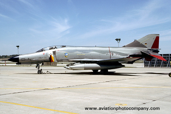 West German Air Force JG74 McDonnell F-4F Phantom 37+96 (1988)