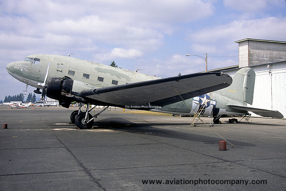 Douglas C-47A Skytrain N63440, ex 43-15728, at the Air Station Museum Arlington, WA (2000)