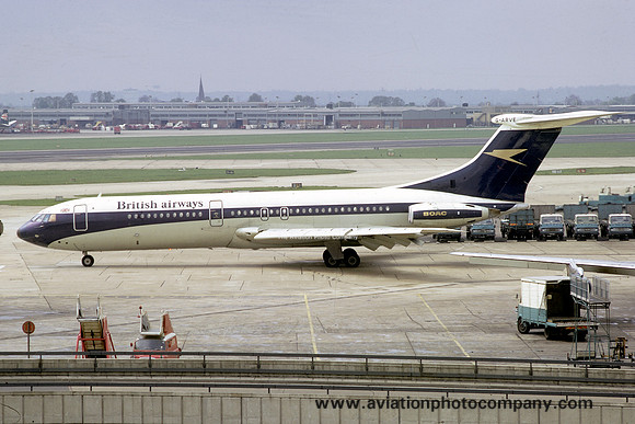 British Airways Vickers VC-10 G-ARVE (1974)