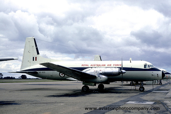 RAAF Air Navigation School Hawker Siddeley HS748 A10-605 (1971)