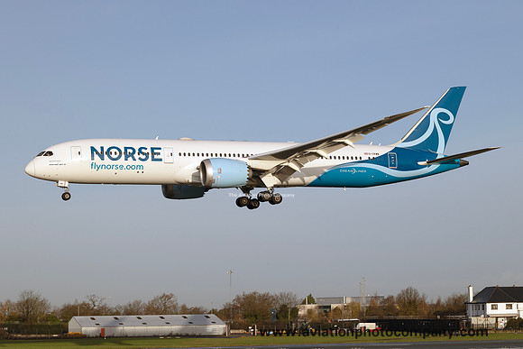 Norse Atlantic Airways Boeing 787-9 G-CKWN at Manchester (2024)