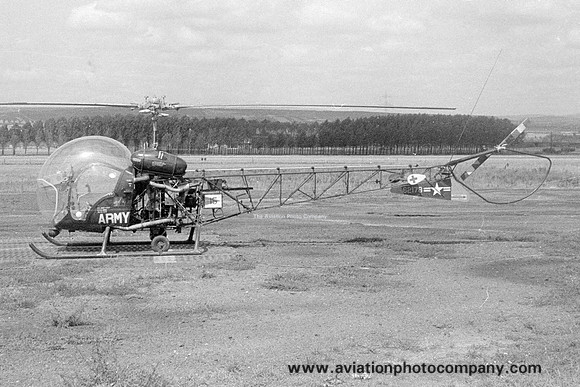 US Army USAREUR Bell OH-13H Sioux 58-2178