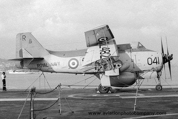 Royal Navy 849 Squadron B Flight Fairey Gannet AEW.3 XL582/R041