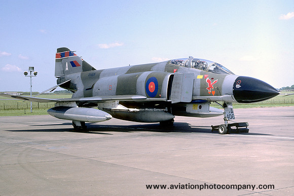 RAF 23 Squadron McDonnell F-4M Phantom FGR.2 XV406/A (1978)
