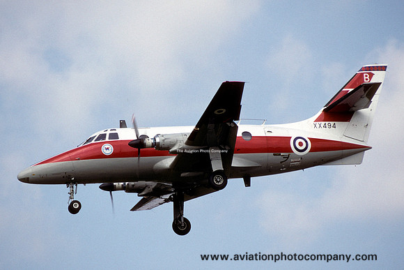RAF 45 Squadron Handley Page Jetstream T.1 XX494/B (1993)