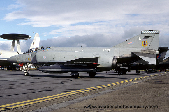 RAF 19 Squadron McDonnell F-4M Phantom FGR.2 XV472/E (1985)