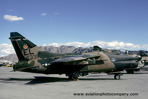 USAF 23 TFW 75 TFS LTV A-7D Corsair 71-0339/EL at Nellis AFB (1980)