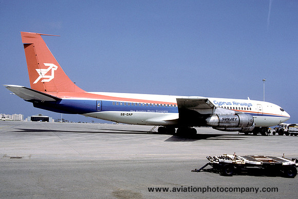 Cyprus Airways Boeing 707-100B 5B-DAP (1983)