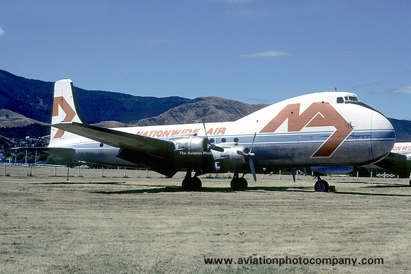 Nationwide Air Douglas C-54 Carvair ZK-NWI (1982)