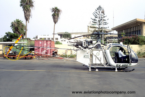 Senegal Air Sud Alouette II 6V-AGU (1994)