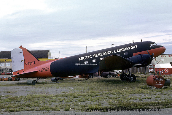 Arctic Research Laboratory Douglas C-47 Dakota N9382 (1981)