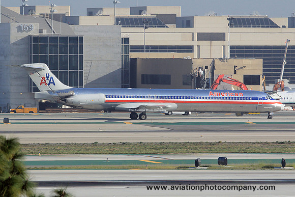 American Airlines McDonnell Douglas MD-83 N438AA at Los Angeles IAP (2014)