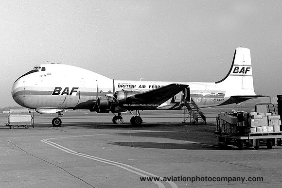 British Air Ferries Douglas C-54 Carvair F-BMHV (1972)