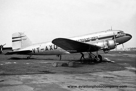Airwork Services of India Douglas C-47 Dakota VT-AXD