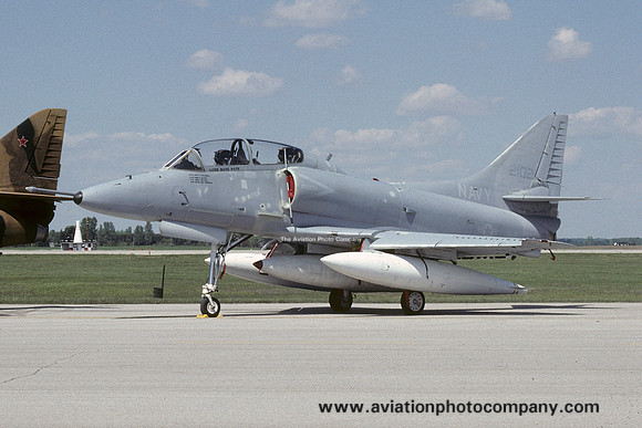 US Navy NAEC Douglas NTA-4F Skyahwk 152102 (1984)