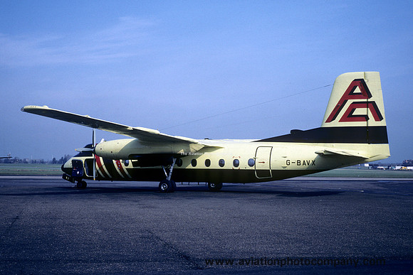 Handley Page Herald G-BAVX (1983)