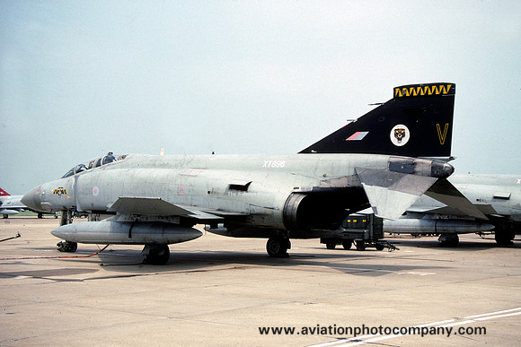 RAF 74 Squadron McDonnell F-4M Phantom FGR.2 XT896/V (1992)