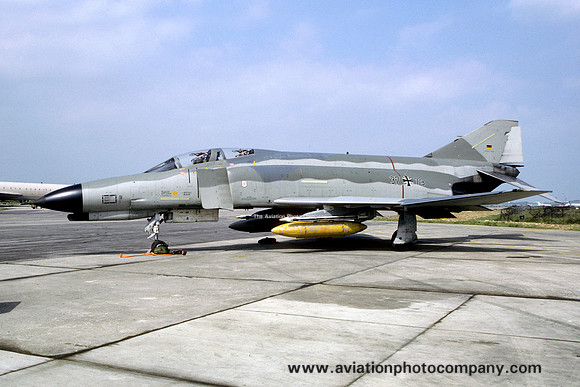 West German Air Force McDonnell F-4F Phantom 37+79 (1988)