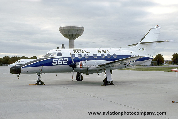Royal Navy 750 Squadron HP Jetstream T.2 XX483 (1993)