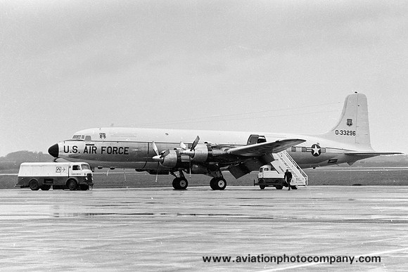 USAF Tactical Air Command Douglas VC-118A 53-3296 (1972)