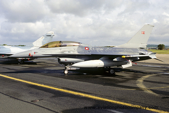 Danish Air Force GD F-16BM Fighting Falcon ET-204 (2004)