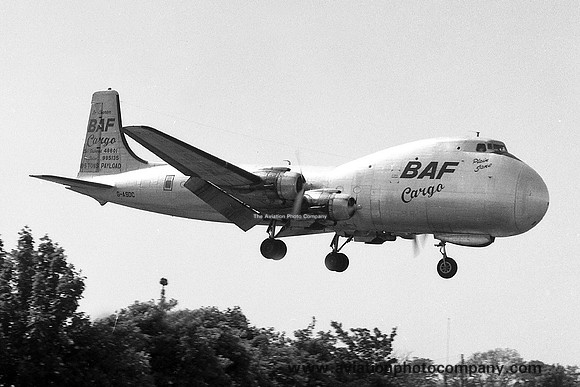 BAF Cargo Douglas C-54 Carvair G-ASDC (1975)