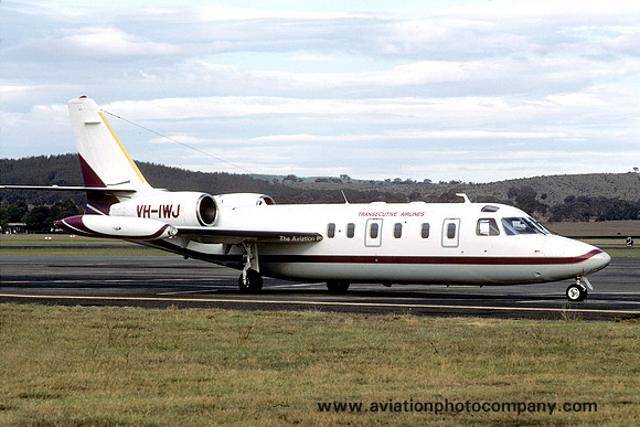 Transecutive Airlines IAI Westwind VH-IWJ (1983)