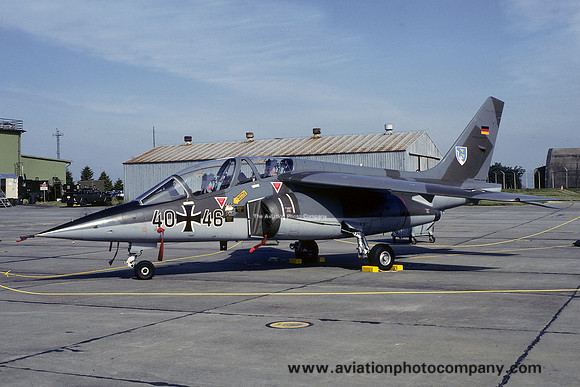 West German Air Force JBG43 Dassault/Dornier Alpha Jet 40+46 (1981)