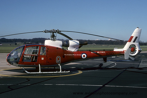 RAF 2 FTS Westland Gazelle HT.3 XZ930/Q (1993)