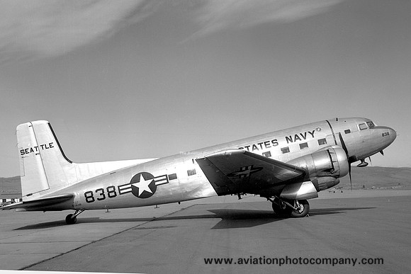 US Navy Seattle Douglas C-117D Skytrain 50838