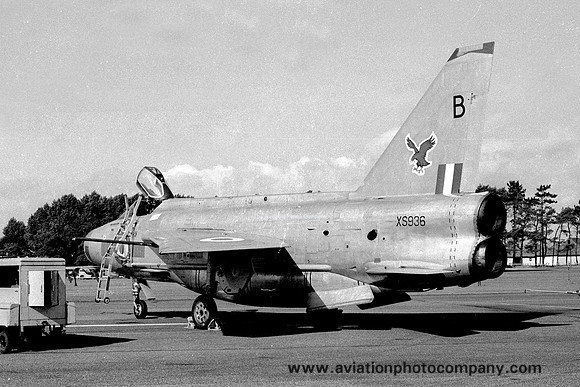 RAF 23 Squadron English Electric Lightning F.6 XS936 (1971)