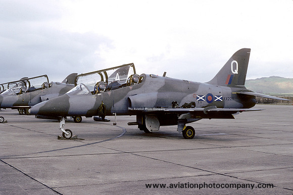 RAF 2 TWU 151 Squadron Hawker Siddeley Hawk T.1 XX228/Q (1982)