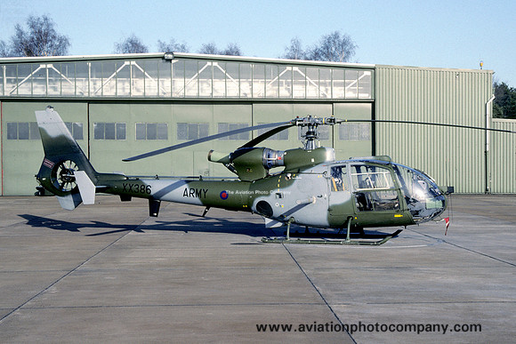AAC 12 Flight Westland Gazelle AH.1 XX386 (1991)
