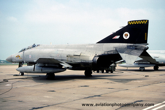 RAF 74 Squadron McDonnell F-4M Phantom FGR.2 XV499/I (1992)