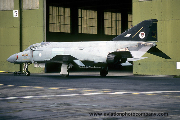 RAF McDonnell F-4J Phantom 9060M BDRF at Wattisham (1992)
