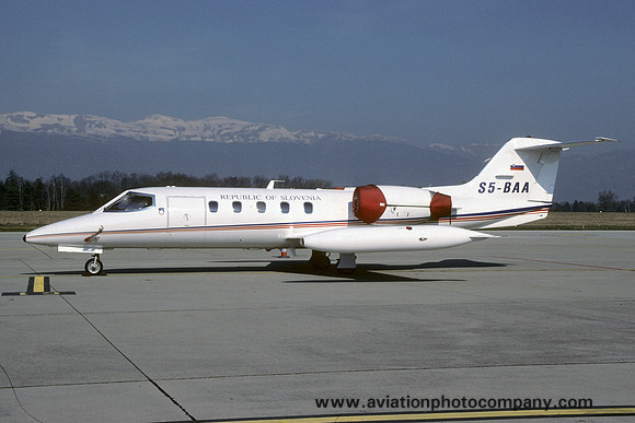 Republic of Slovenia Learjet 35 S5-BAA (2000)