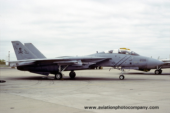 US Navy VF-84 Grumman F-14A Tomcat 160384/AJ-206 (1984)