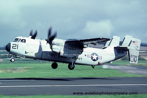 US Navy VR-24 Grumman C-2A Greyhound 152786/JM-21 (1985)