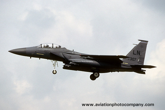 USAF 48 FW 492 FS McDonnell Douglas F-15E Strike Eagle 91-0307/LN (1999)
