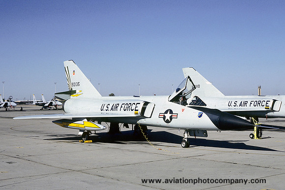 USAF 49 FIS Convair F-106A Delta Dart 59-0135 (1984)