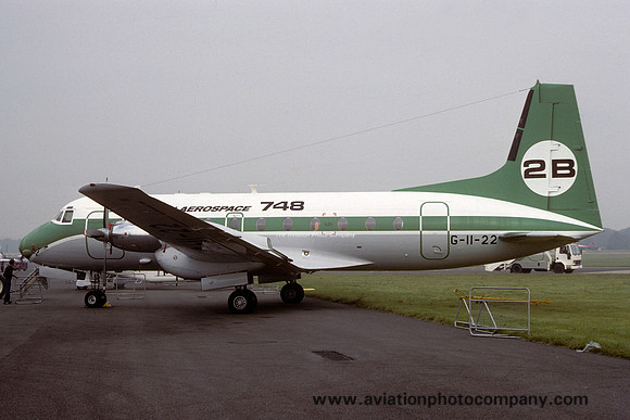 Hawker Siddeley HS748 G-11-22 (1982)