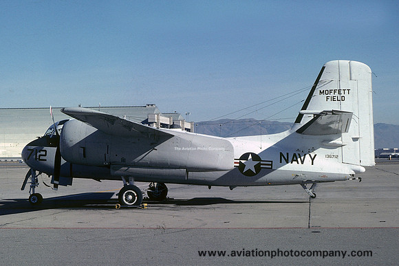 US Navy Moffett Field Grumman US-2A Tracker 136712