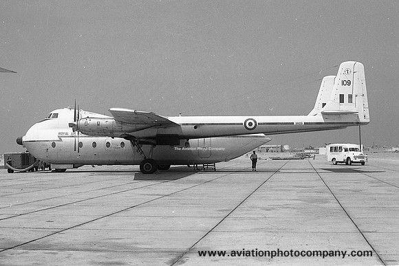 RAF 105 Squadron AWA Argosy C.1 XR109 (1966)