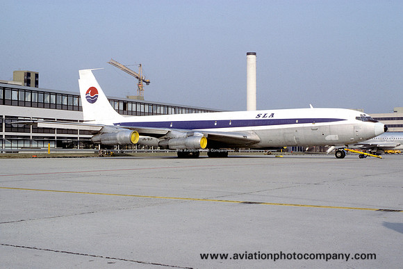St Lucia Airways Boeing 707-300C J6-SLF (1984)