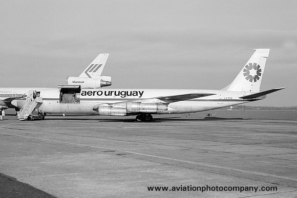Aero Uruguay Boeing 707-300C LX-FCV (1978)