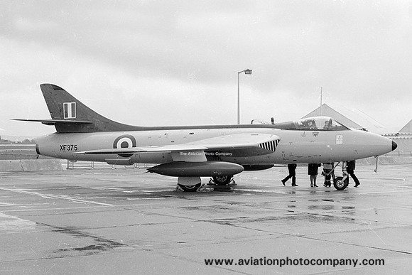 RAE Hawker Hunter F.6 XF375