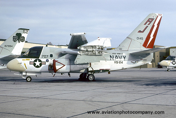 US Navy VS-24 Lockheed S-3A Viking 160145/AJ-707 (1976)
