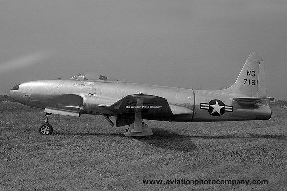USAF National Guard Lockheed F-80C Shooting Star 47-0181 (1949)